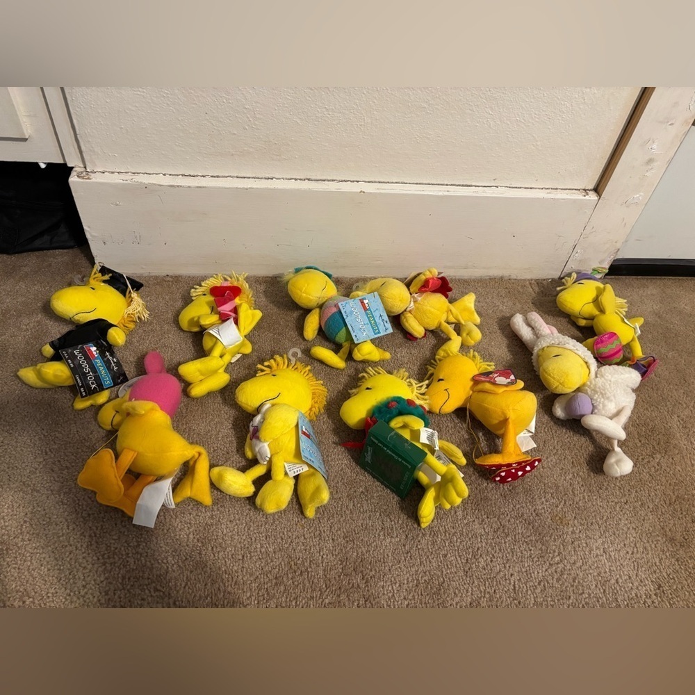 Snoopy Woodstock Lot Of 10 - Picture 8 of 16